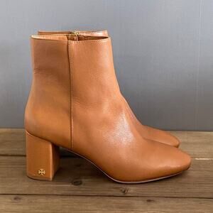 Tory Burch Tan Ankle Boots